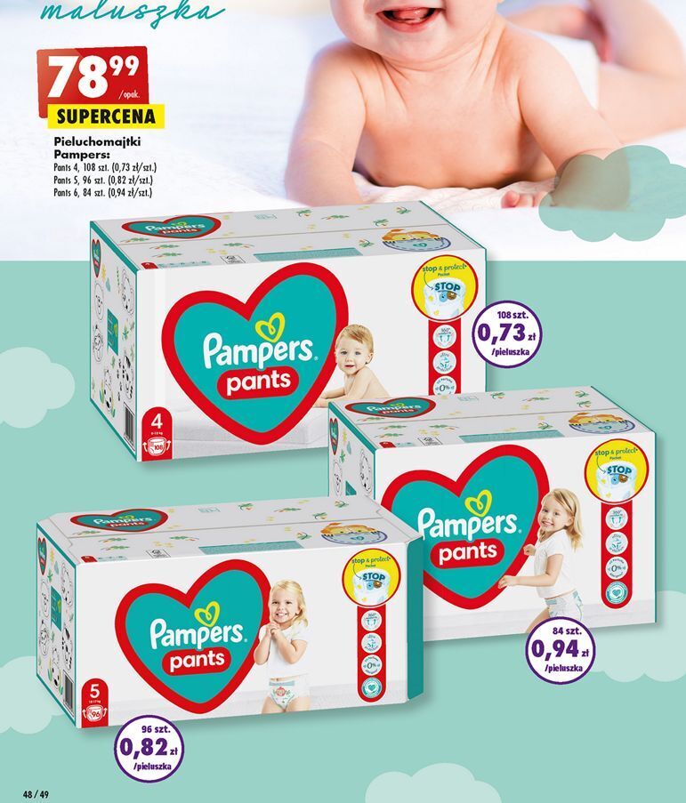 pampers premium care 2 stokrotka