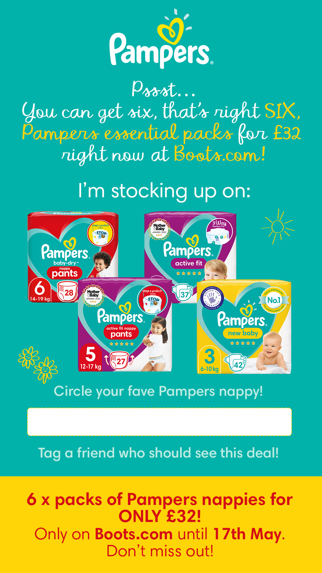 pieluchomajtki pampers 3 rossmann