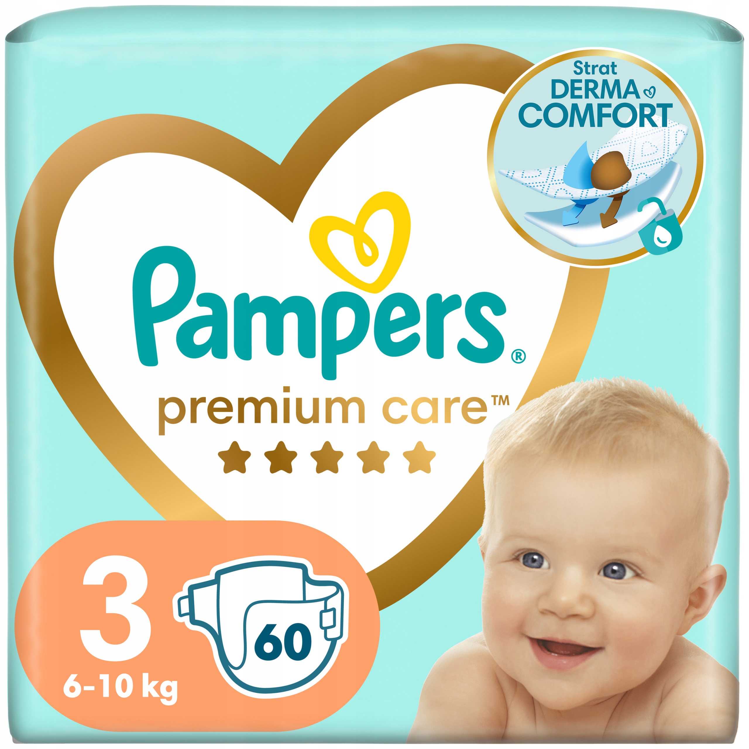 pieluchomajtki pampers 4 52 sztuki