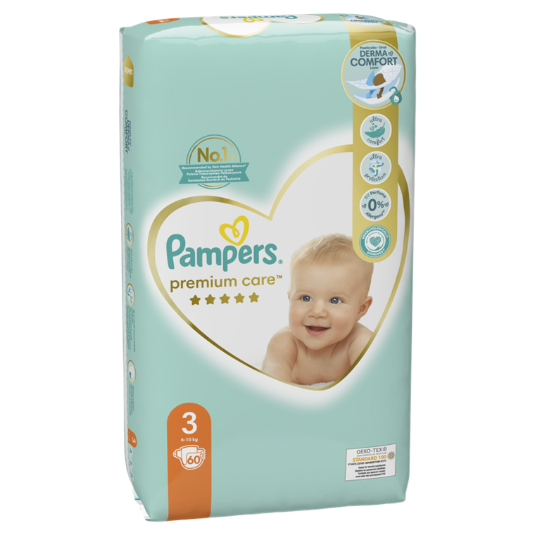 pampers premium care rozmiar 3 rosman