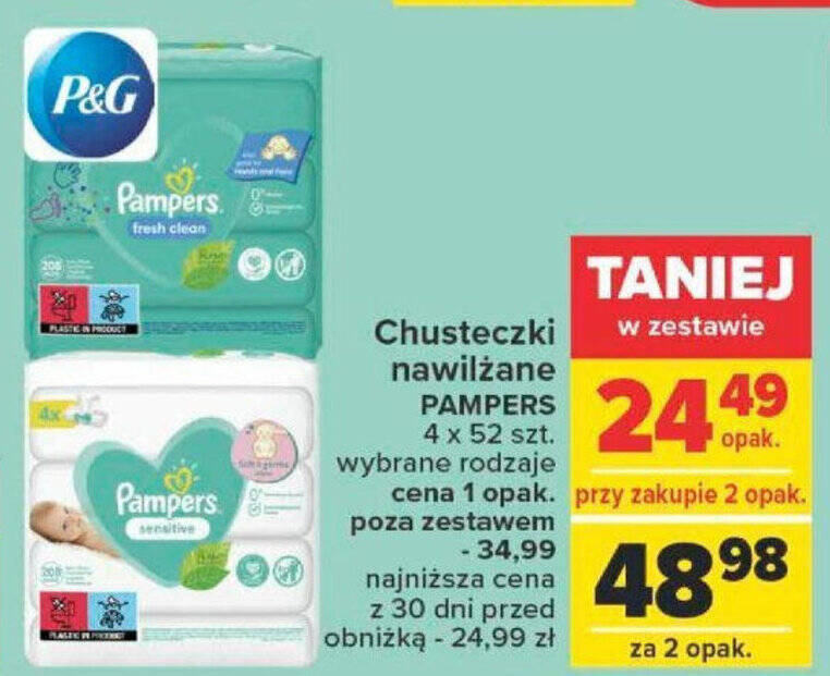 pampers pomarańczowe 2