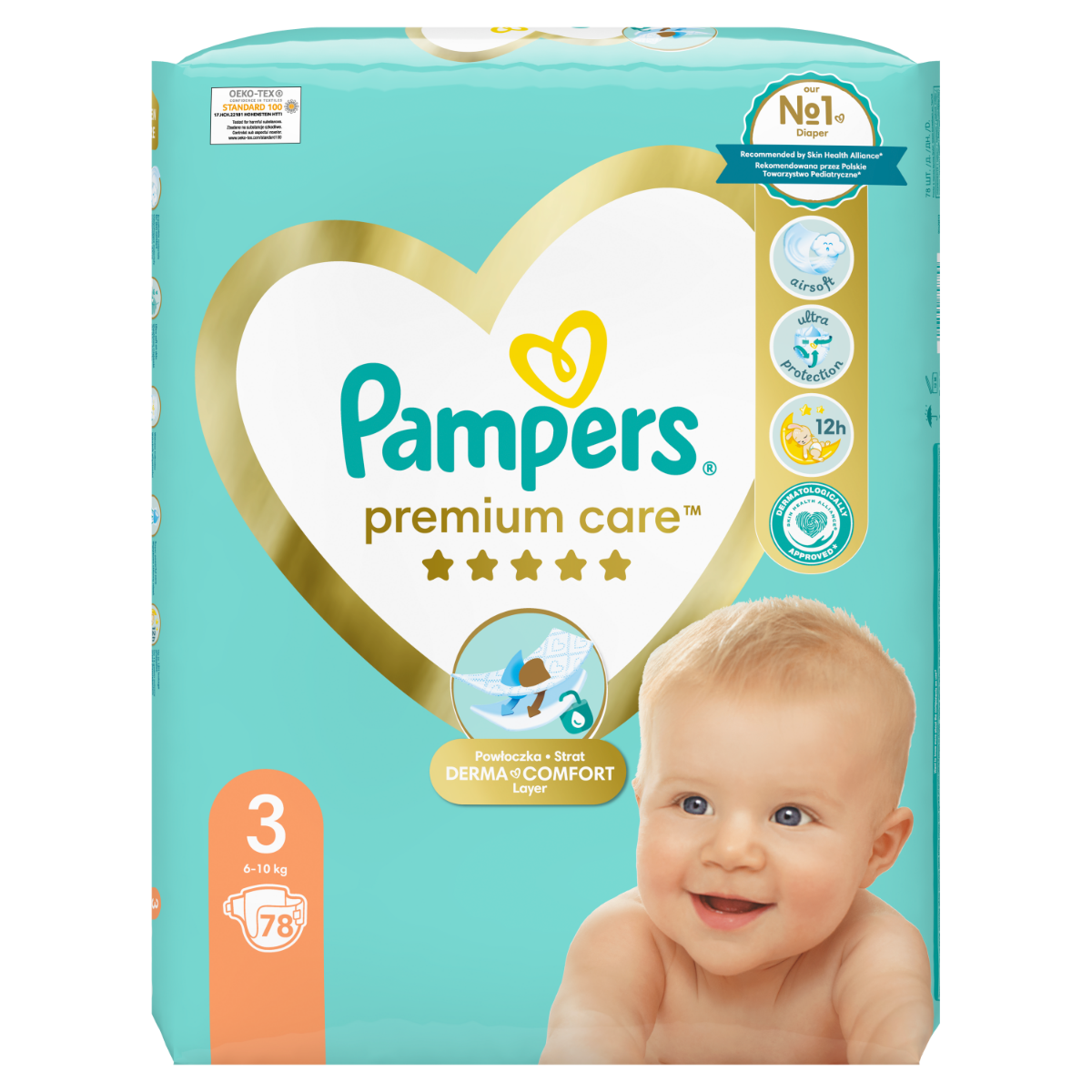 pampers premium care 30 sztuk