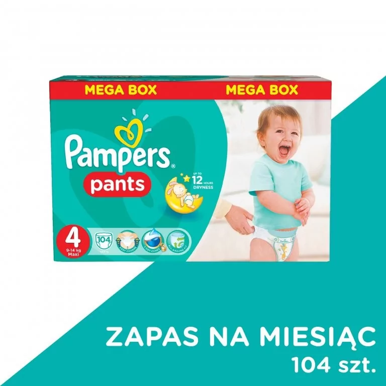 pampers active baby 4+ 70 szt