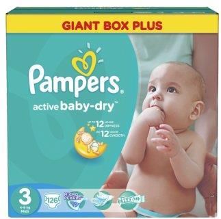 pieluchy pampers 3 od ilu kg