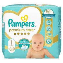 pampers new baby dry 1 newborn pieluchy 2-5 kg