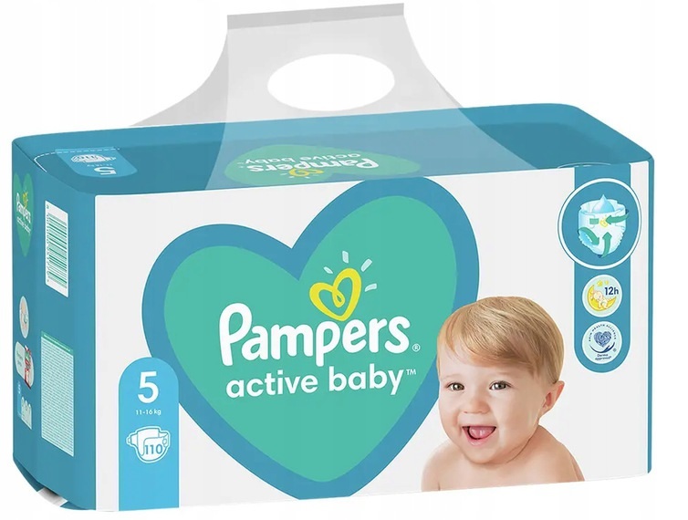 pieluchy pampers active baby dry 4