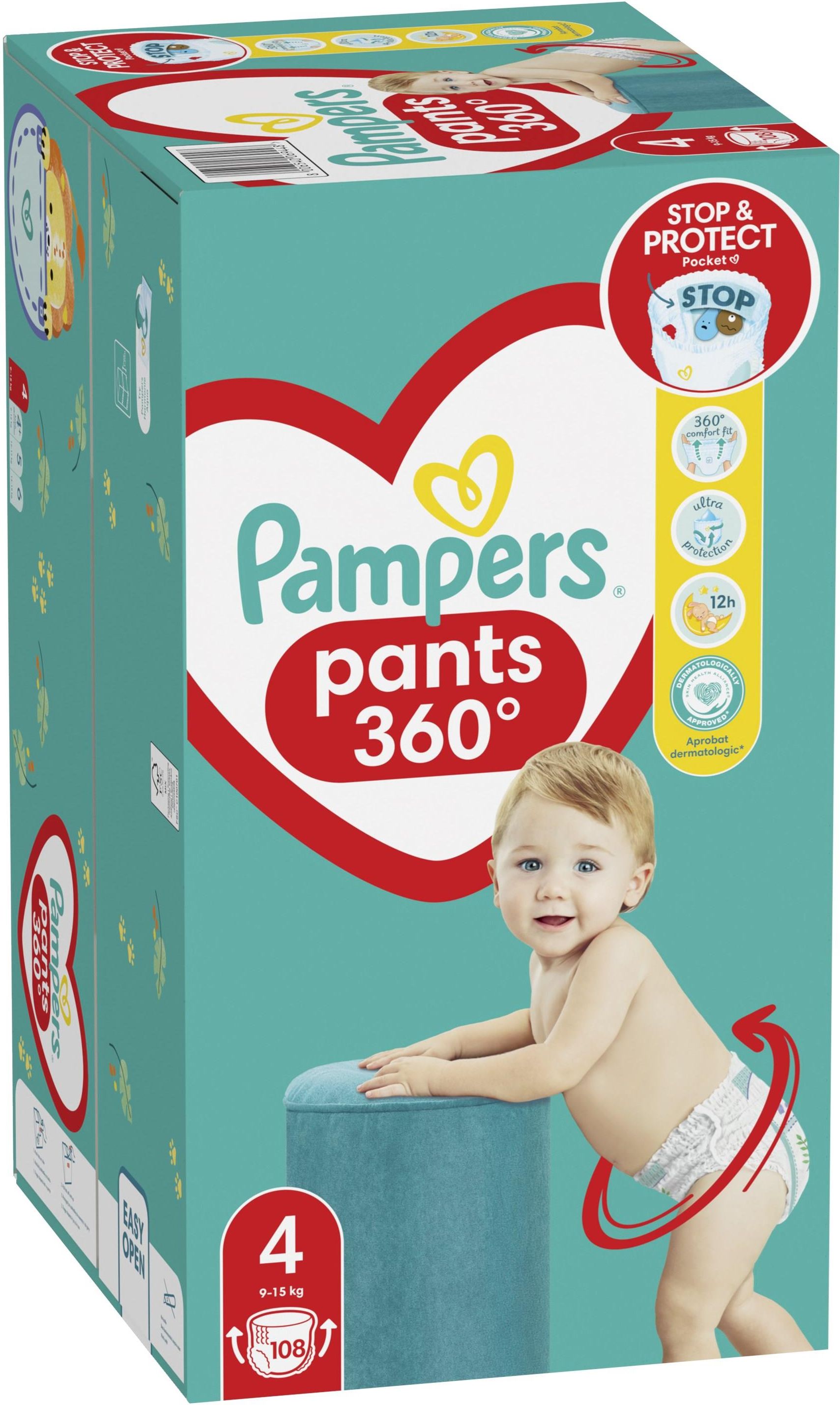 pampers 4 46 sztuk