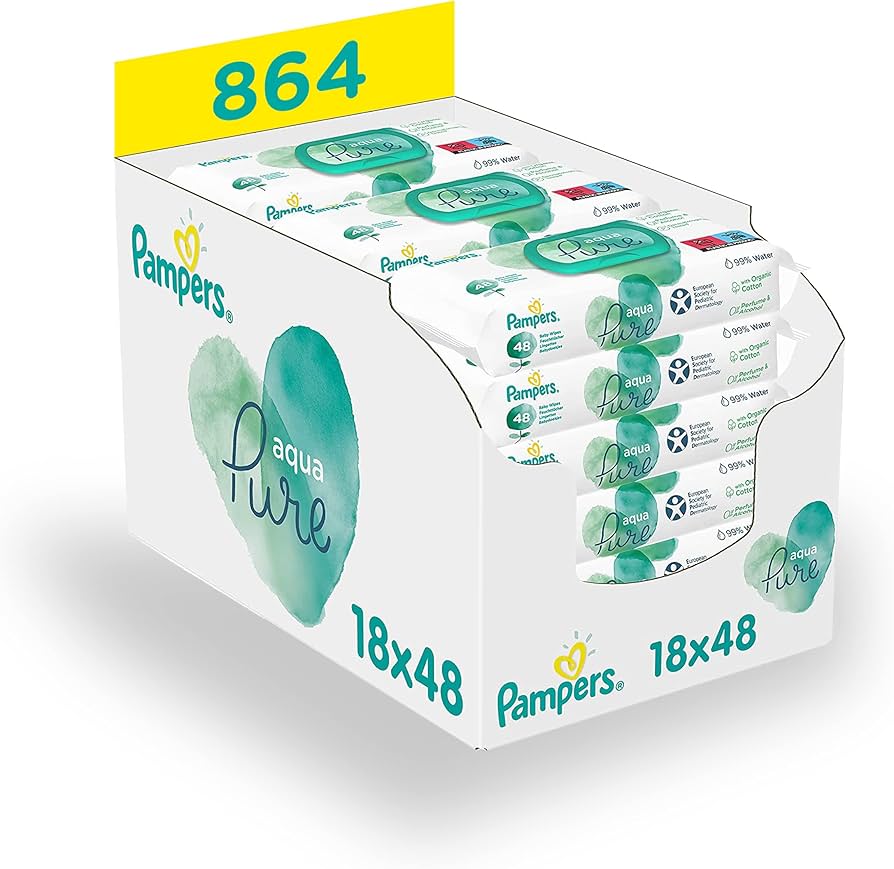 pampers chusteczki sensitive 54