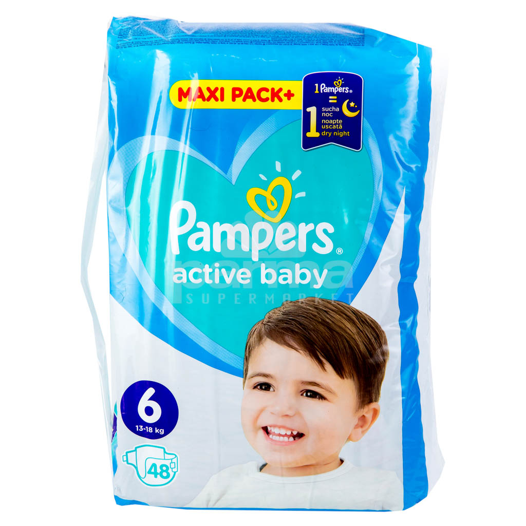 pampers active baby-dry pieluszki 3 midi 150 sztuk