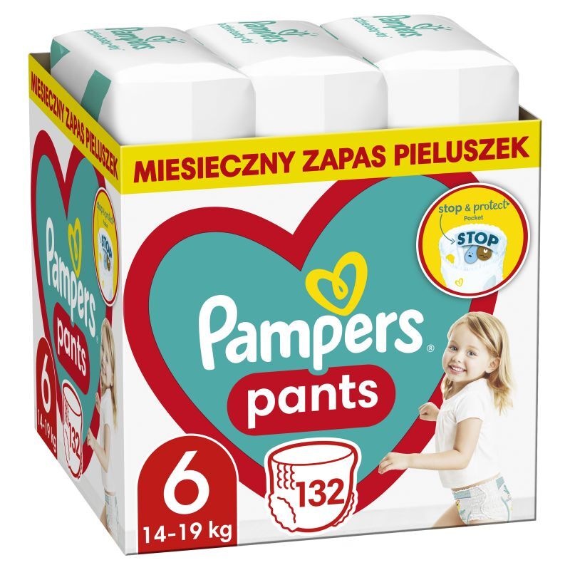 pampers pieluchomajtki xxl