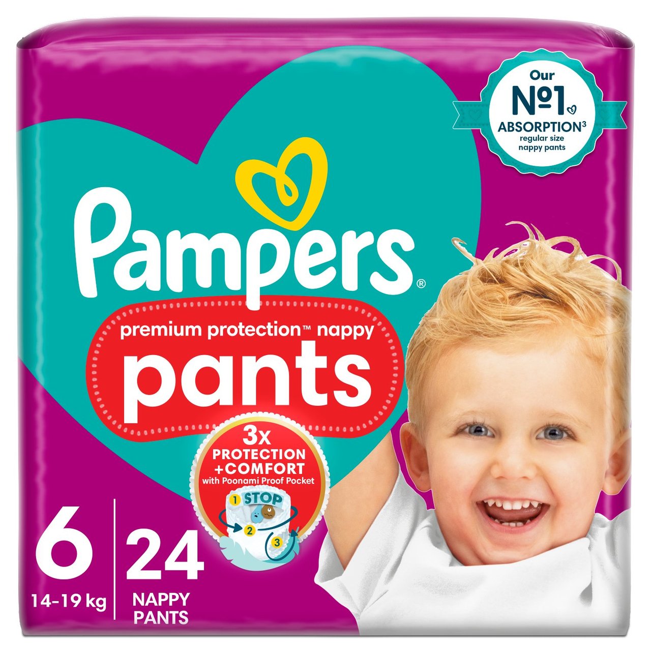 pampers sensitive chusteczki 6x56 szt