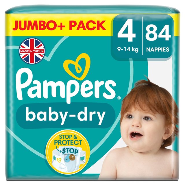 pieluchy pampers active baby-dry 2 mini 228 szt