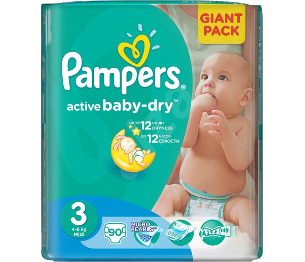 pampers z wycieciem ma pepek