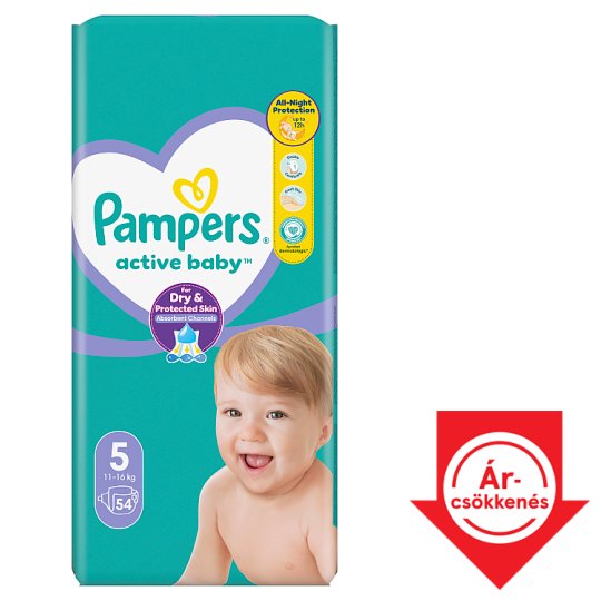 pampers numer 5