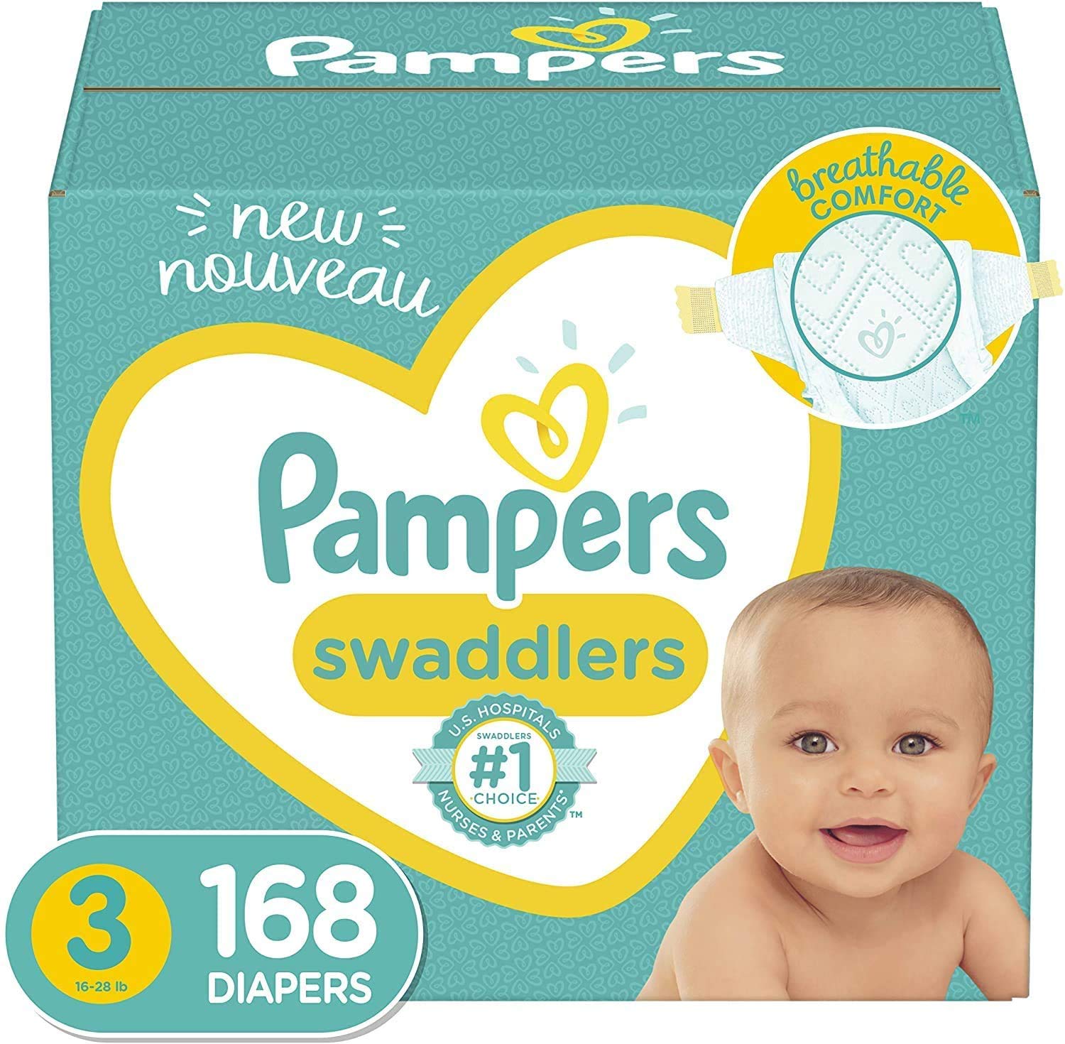 pampers swaddlers size 5