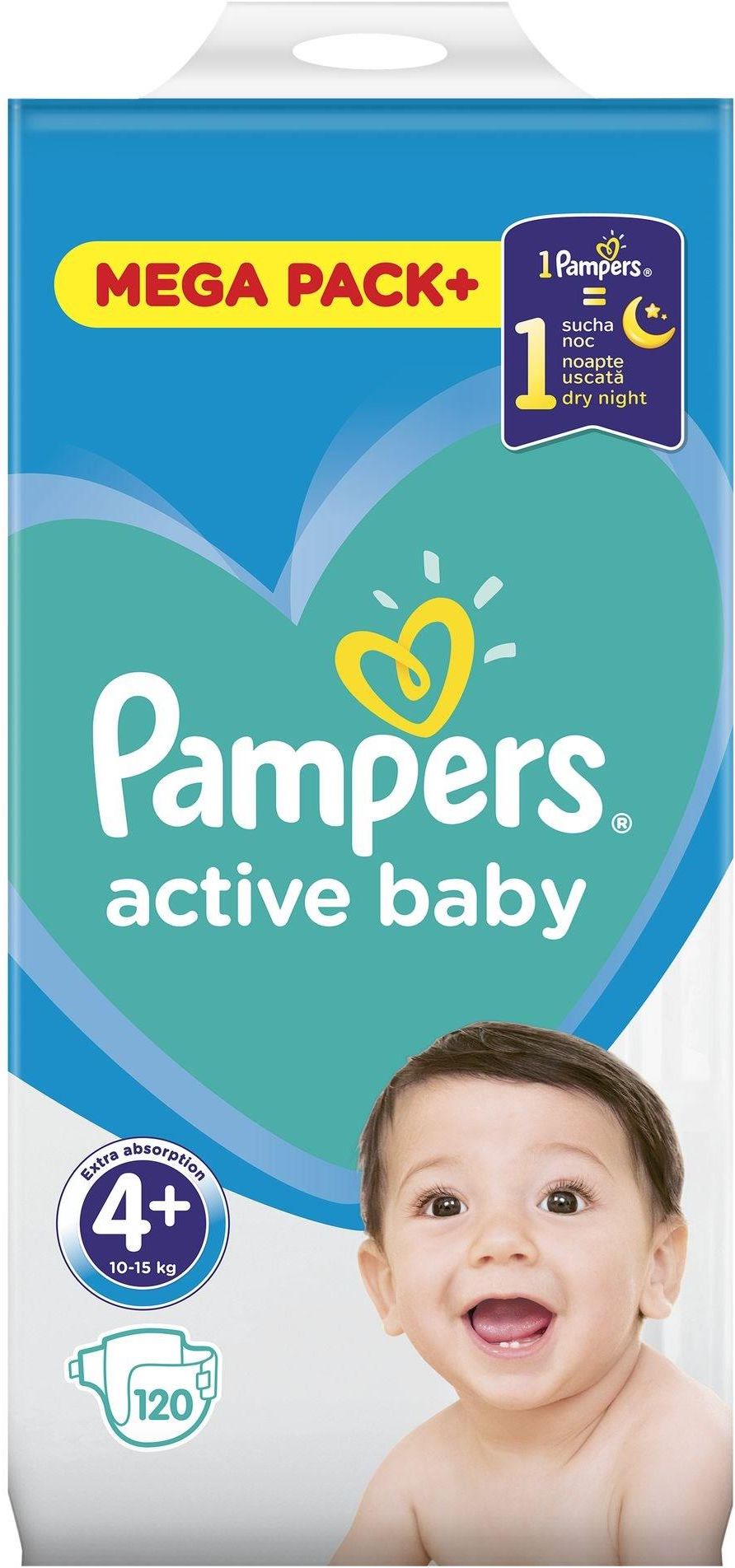 pampers 4 120 szt