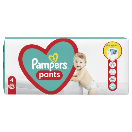 pieluchomajtki pampers pants 4 mega pack