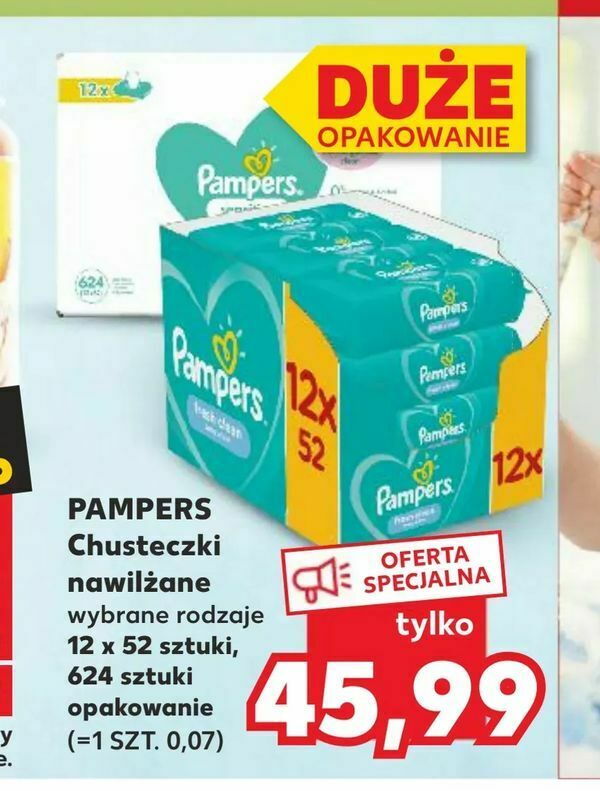 pampers baby dry midi 74 sztuk