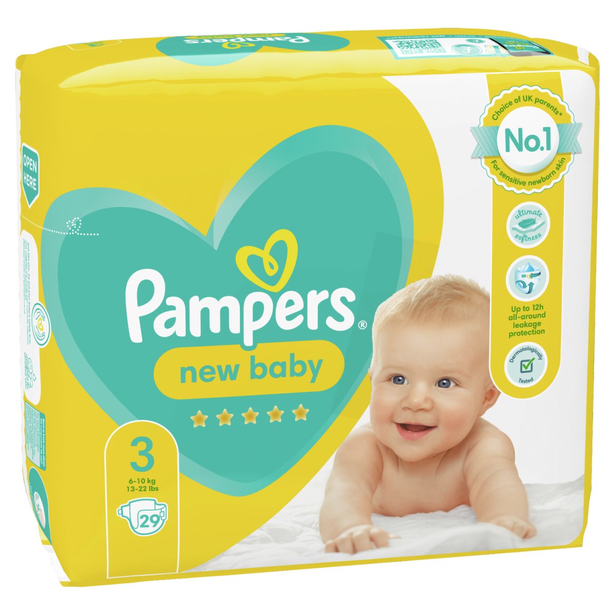 pampers premium protection new baby 2