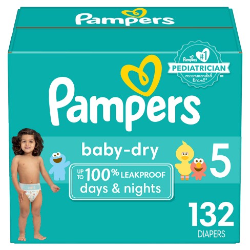 pampers nappies