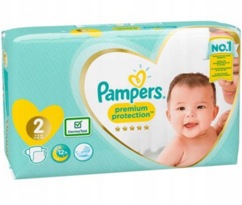 pampers teal colour