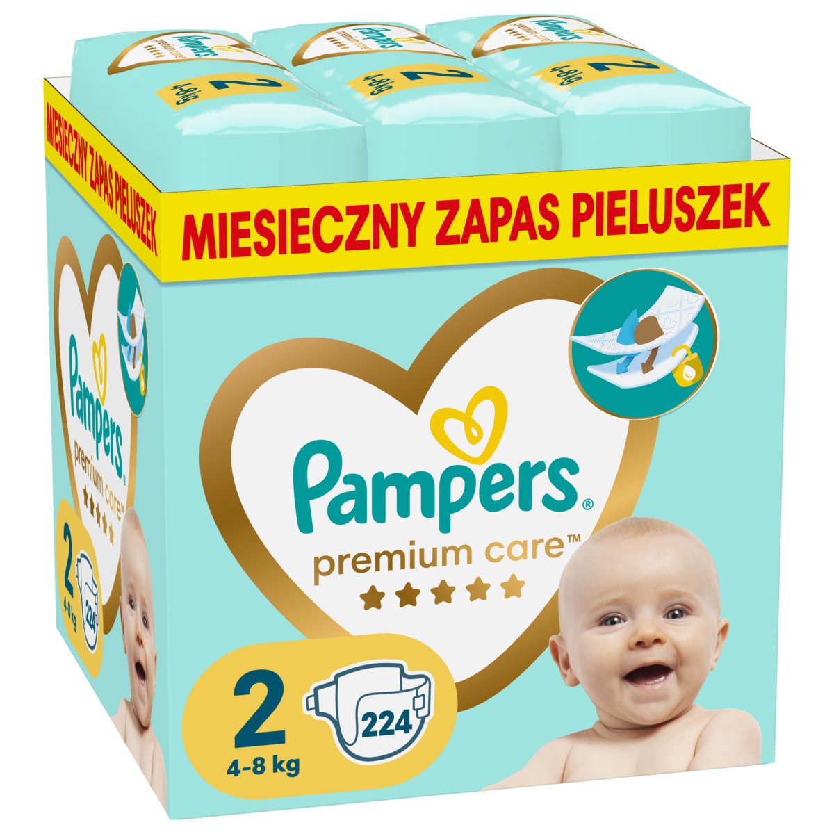 pampers newborn 43 szt cena