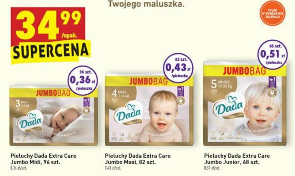 pampers pieluchy zerowki premium care