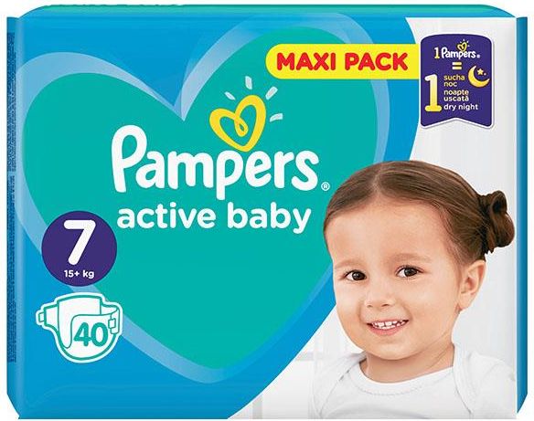 pampers 4 active baby noc