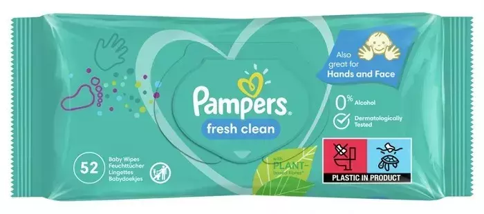 pampers pure chusteczki opinie