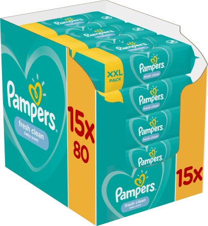 pampers w pudełku