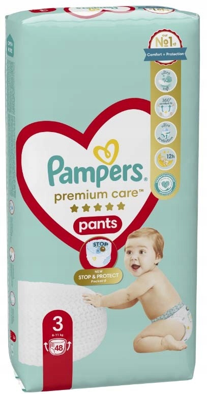 nieodpowiedni pampers