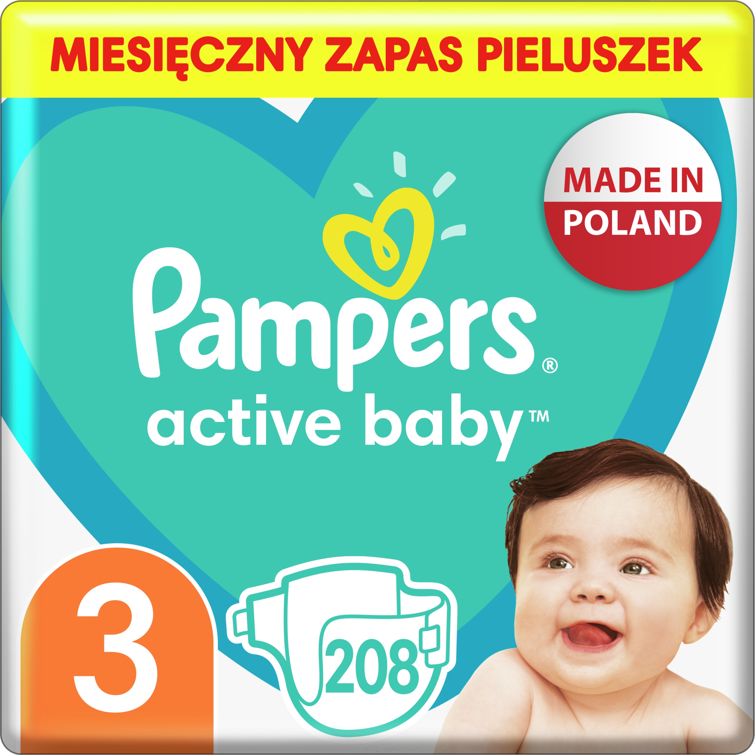 pieluszki pampers karton rozmiar 2