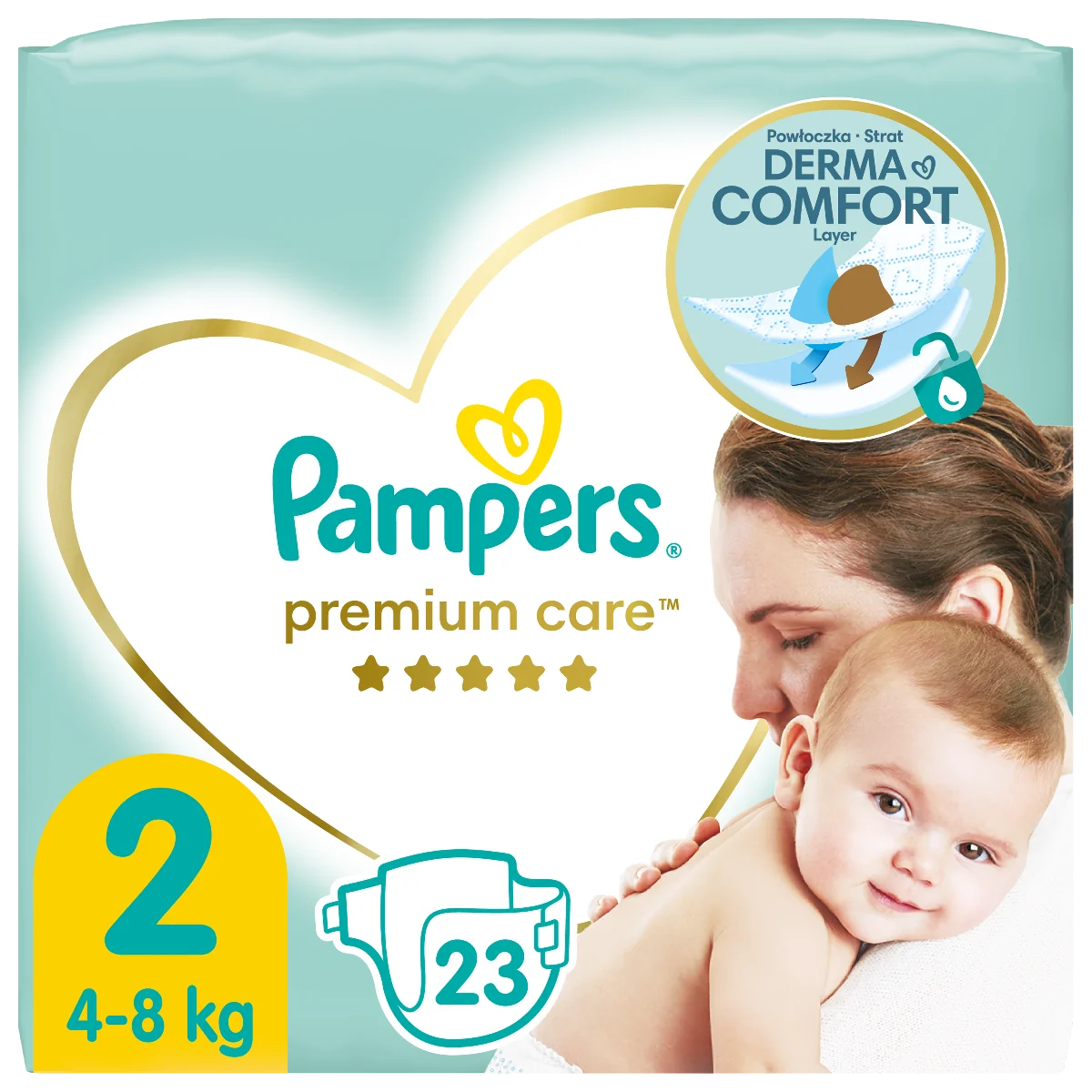 pampers new baby-dry pieluchy 3 mini 100szt