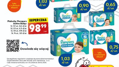 pampers premium care pieluchy rozmiar 1 88 sztuk