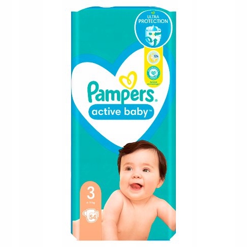 pieluchy pampers active baby economy pack 4