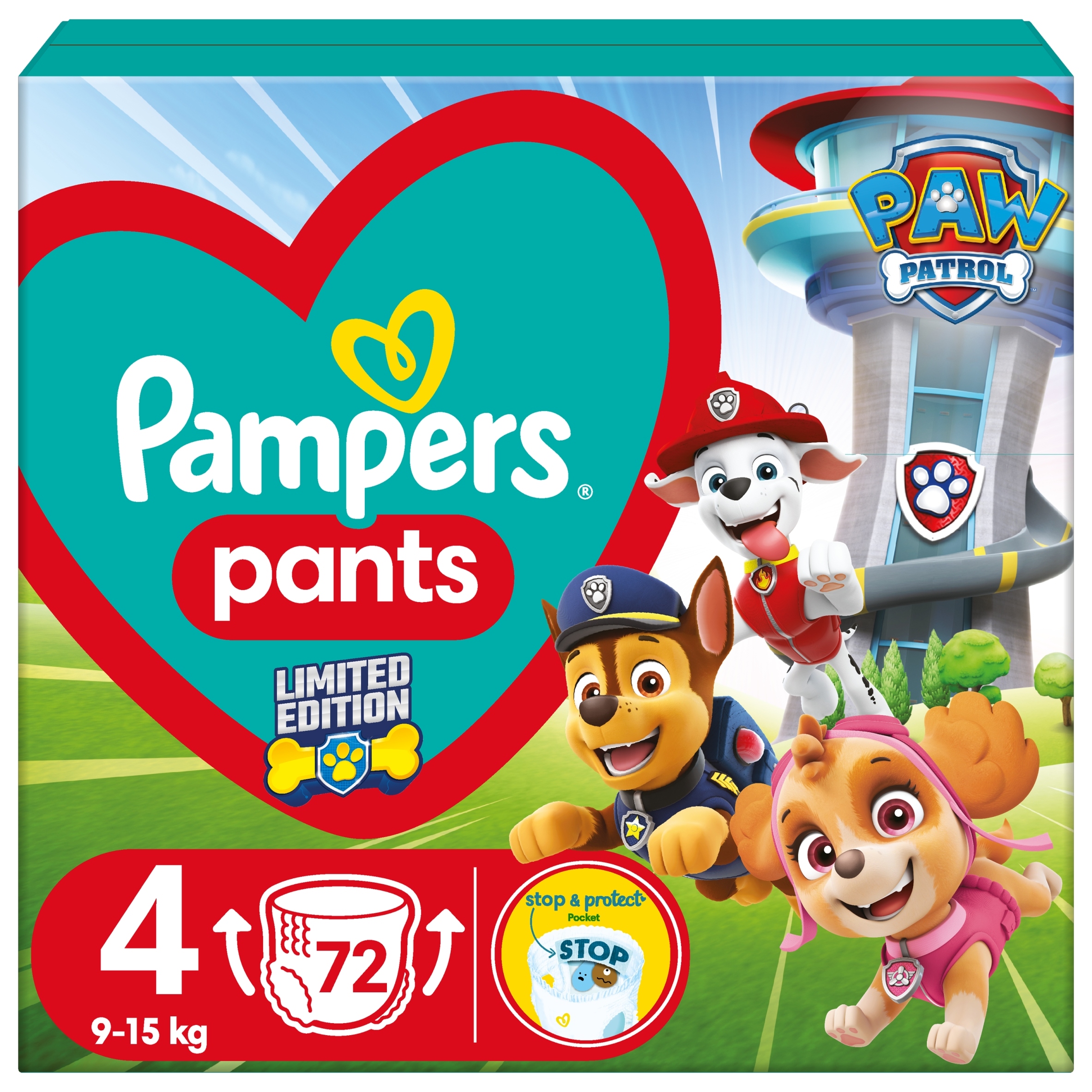 pampers 2 kolo fioletowy