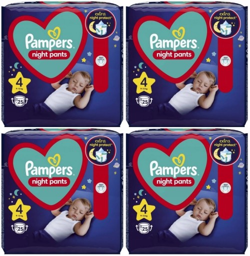 pampers guziki klipsy