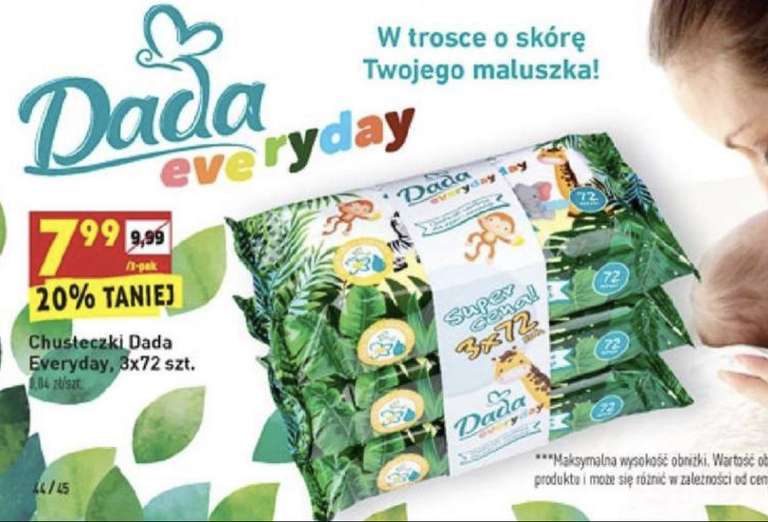 promocja na pieluchy dada aktualna