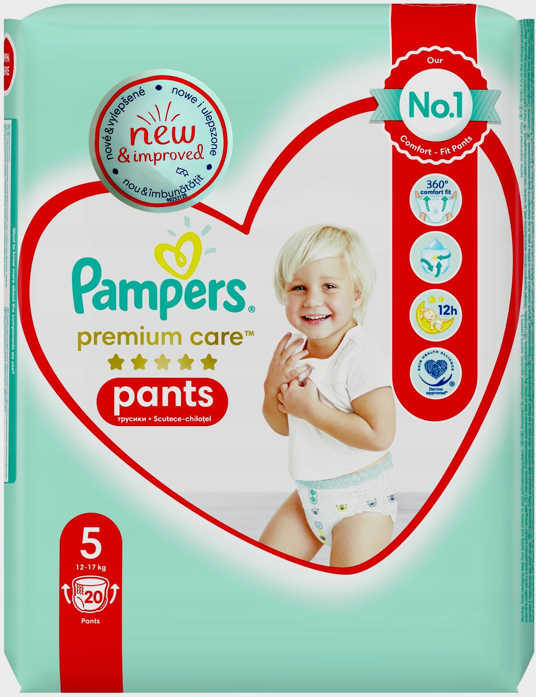 pampers na noc 5