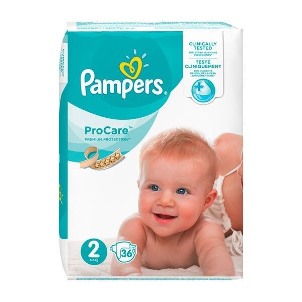 pampers etykieta