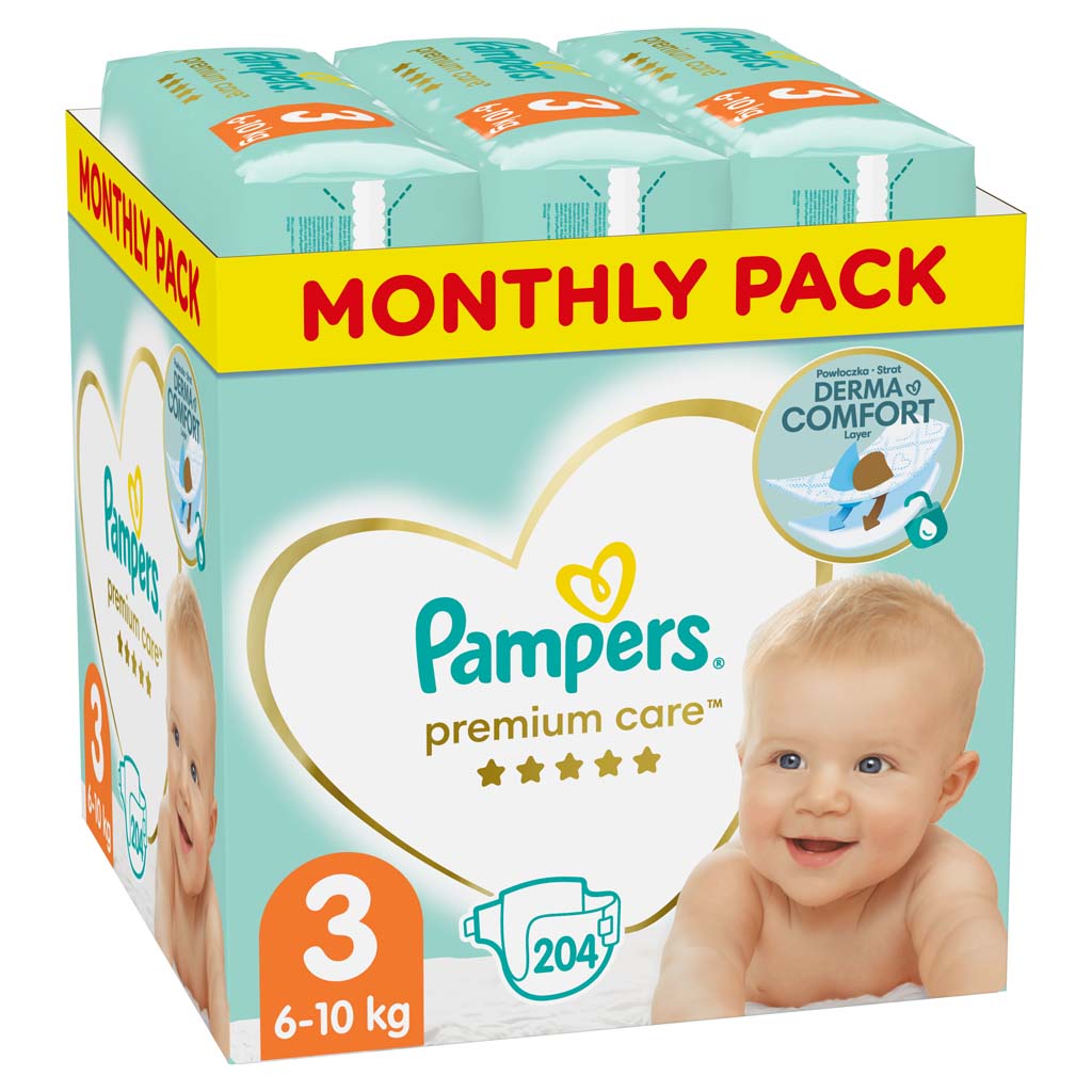 pampers 4+ active fit male paczki