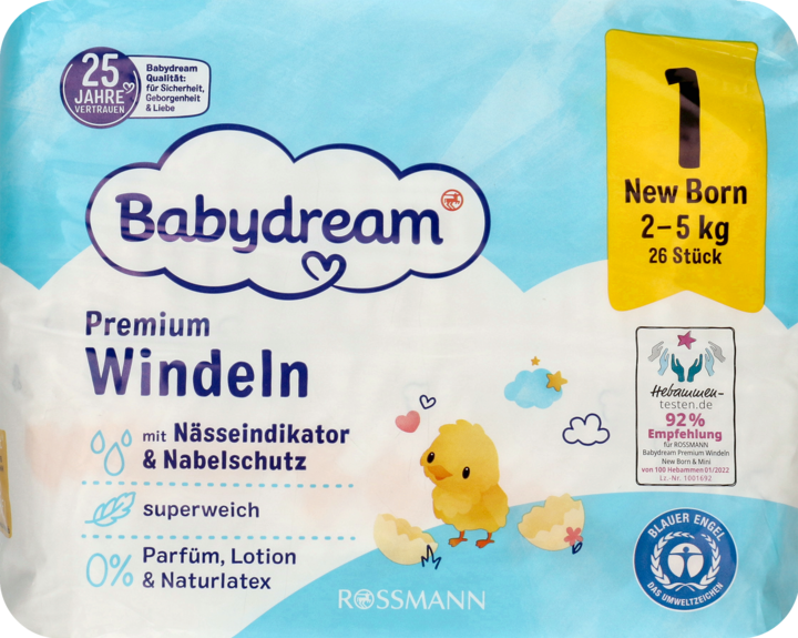 pampers newborn pieluszki 43 szt