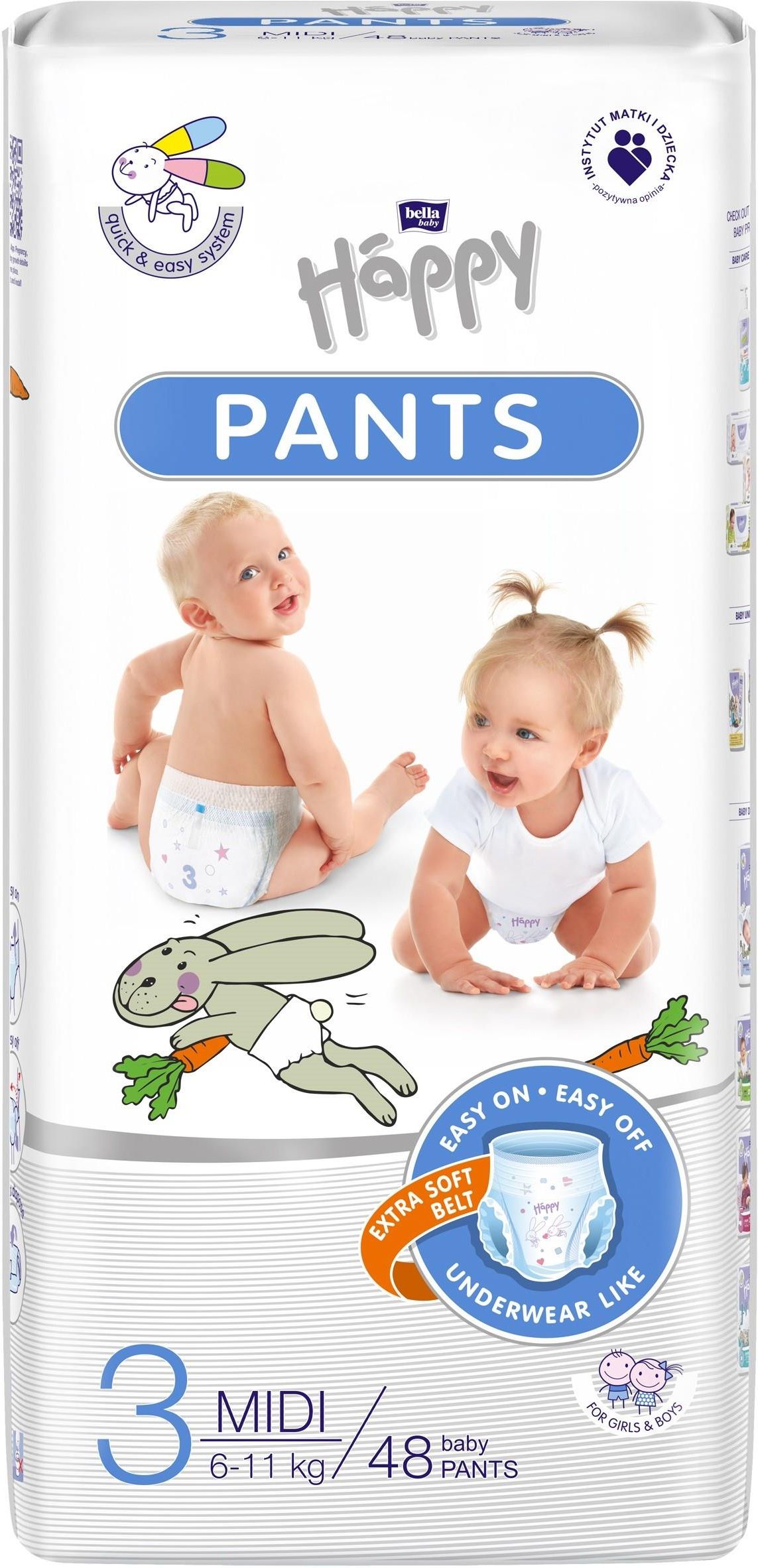 pampers 3 ile sztuk w opakowaniu