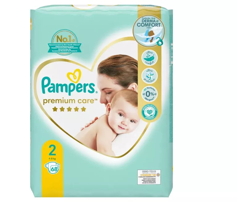 pieluchomajtki pampers próbki