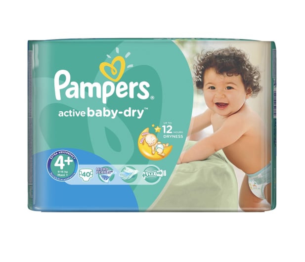 pampers w spodniach