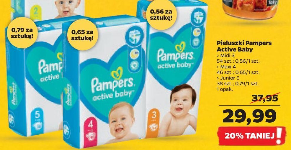 pampers pure skład