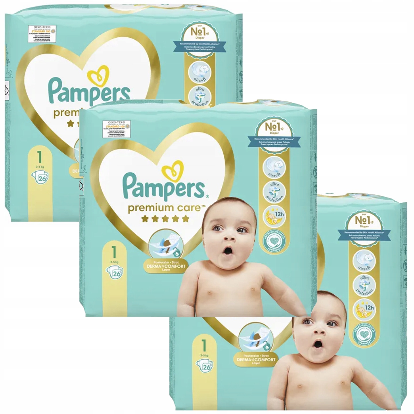 husteczki nawilzajace pampers 260 sztuk