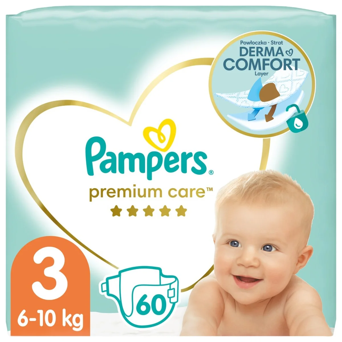 pieluszki jednorazowe z wycięciem na pępek pampers