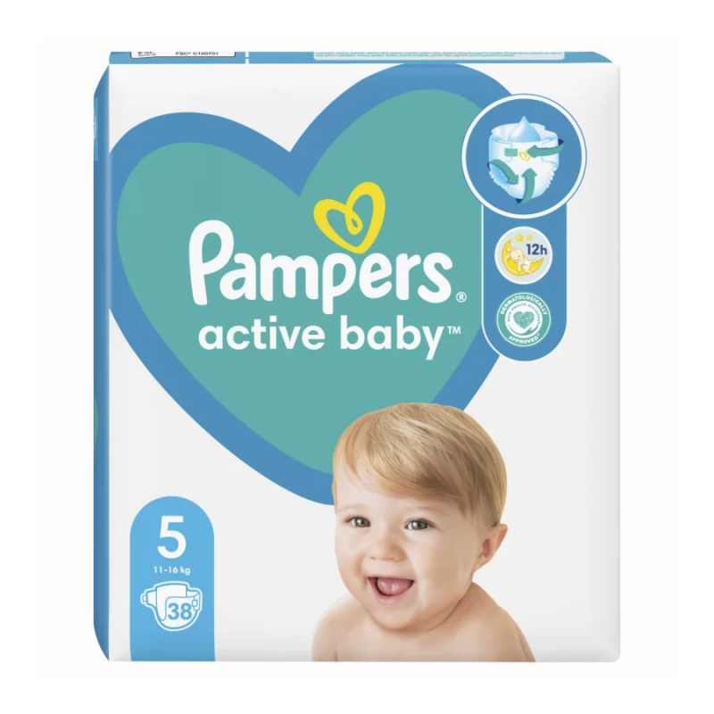 pieluchy pampers baby dry a pamper active