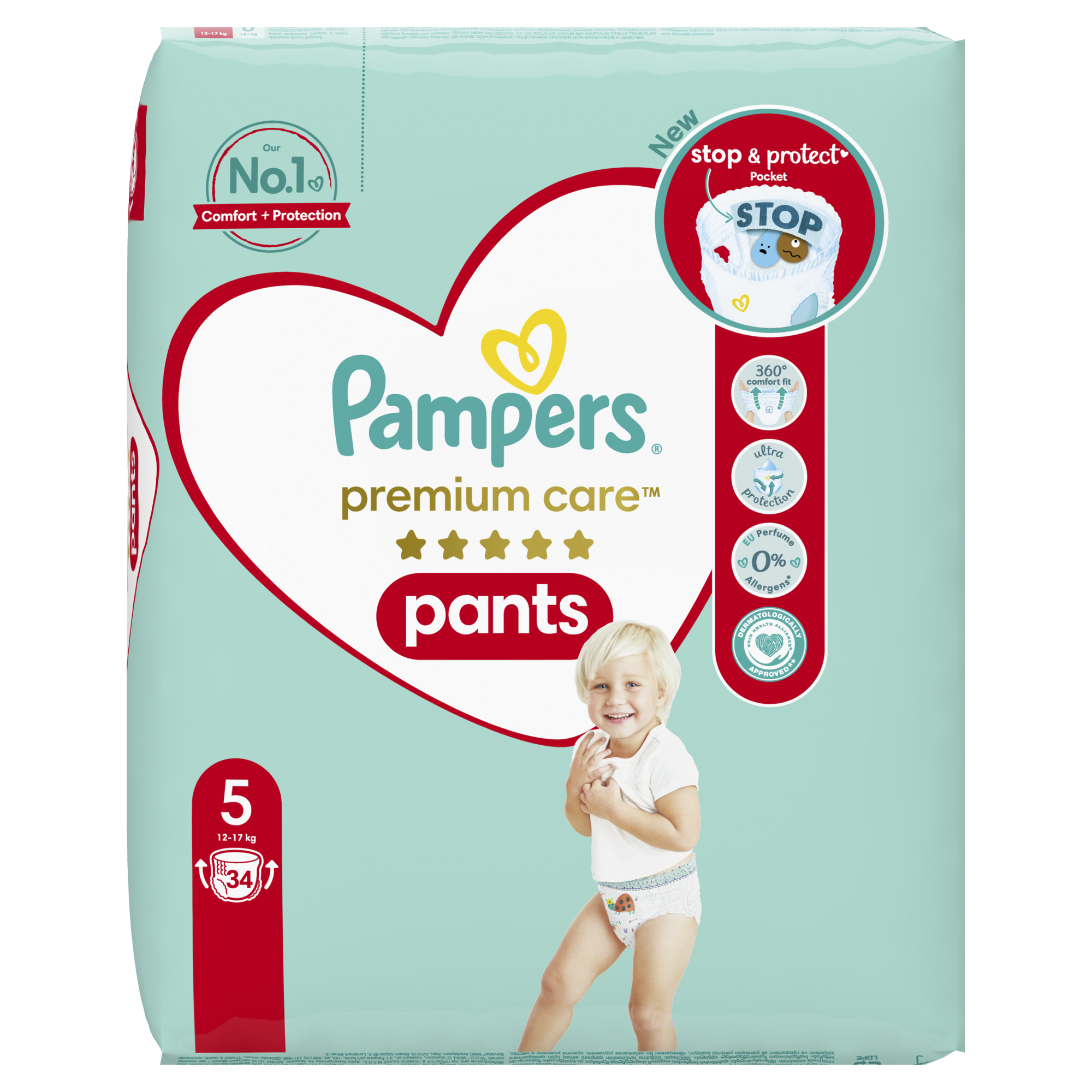 pampers premium care pieluchomajtki 5